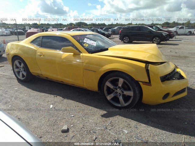 CHEVROLET CAMARO 2012 2g1fb1e34c9103390