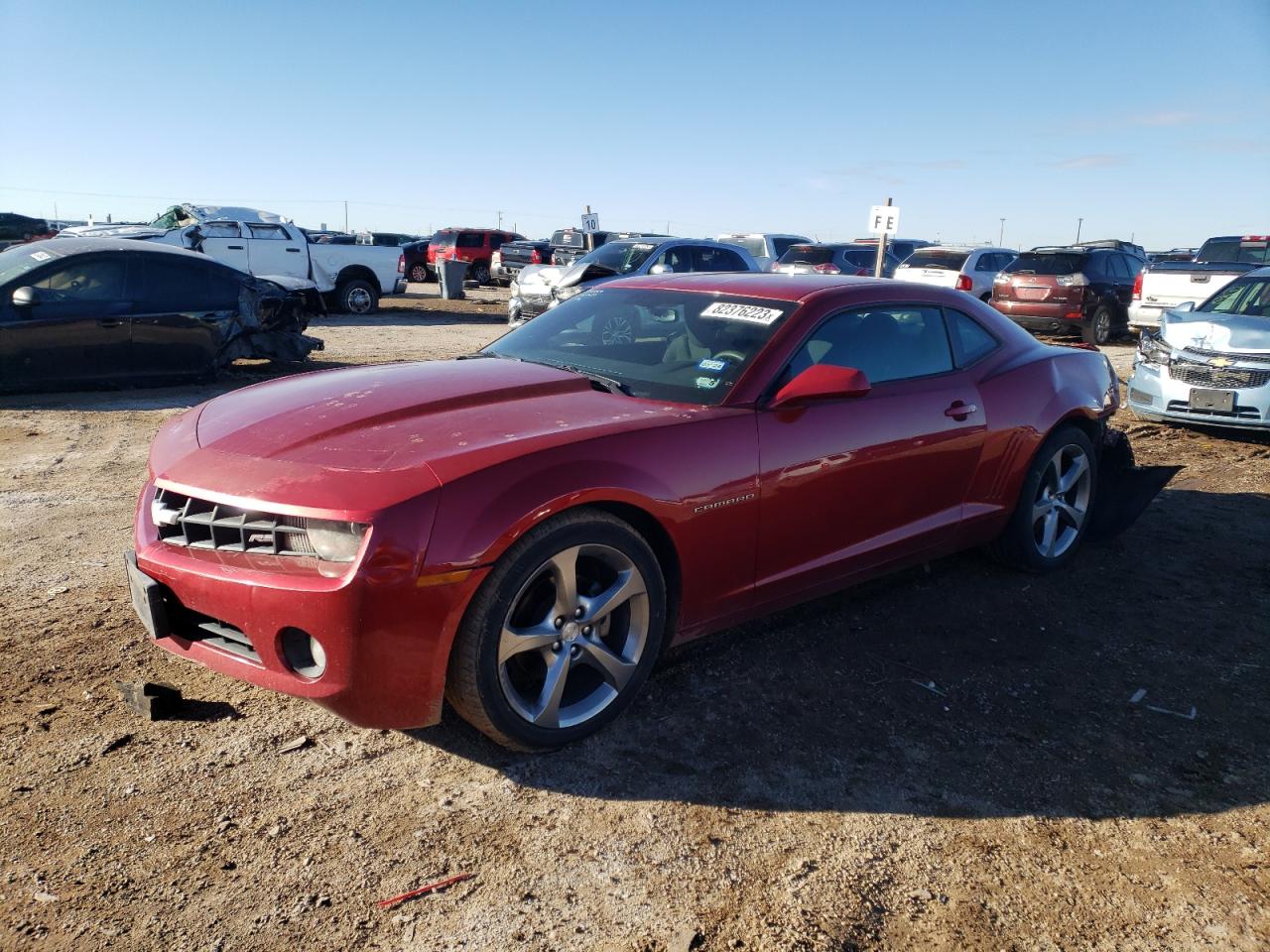 CHEVROLET CAMARO 2013 2g1fb1e36d9203069