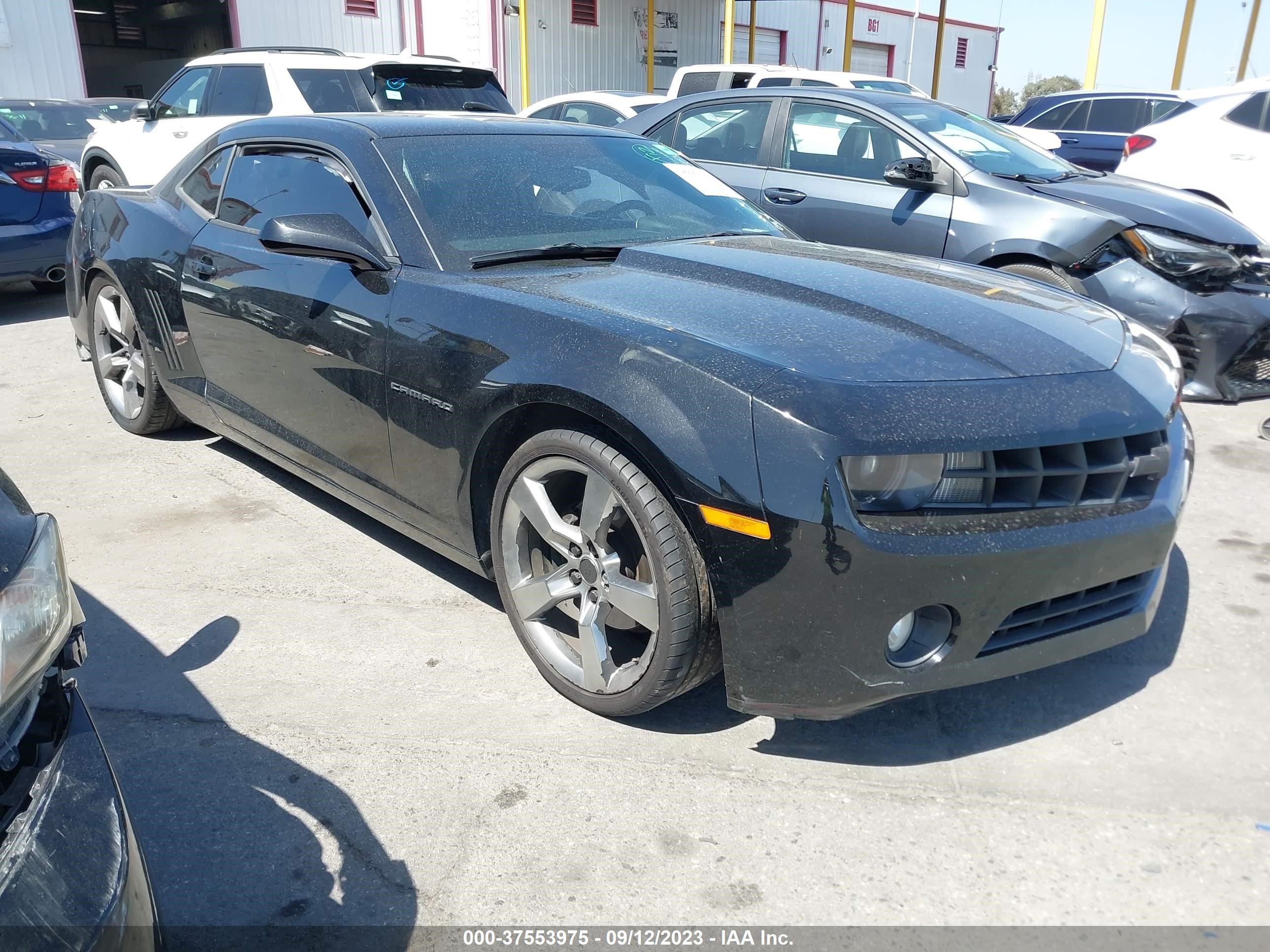 CHEVROLET CAMARO 2012 2g1fb1e37c9103769