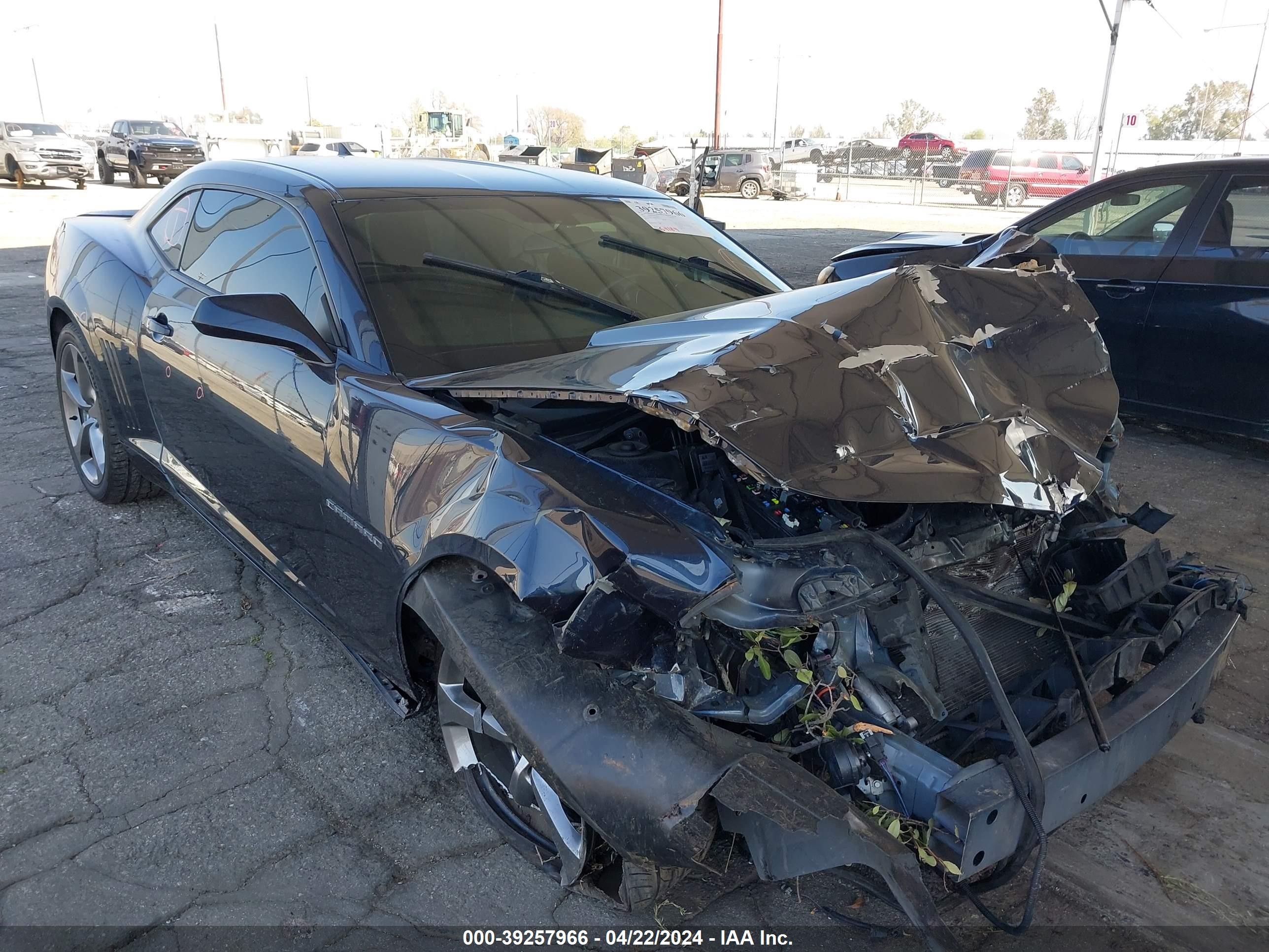 CHEVROLET CAMARO 2013 2g1fb1e3xd9132670