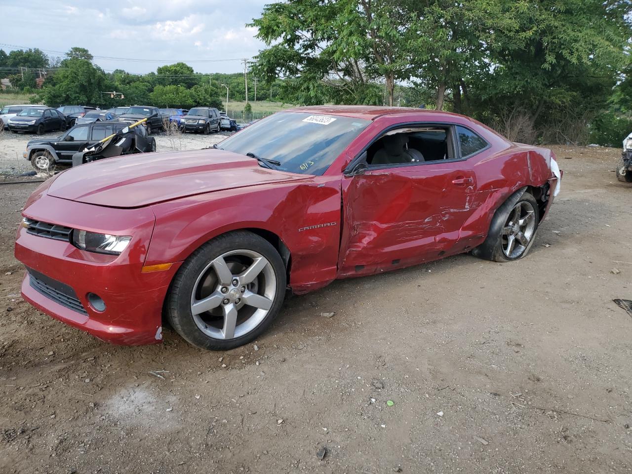 CHEVROLET CAMARO 2014 2g1fb1e3xe9145730