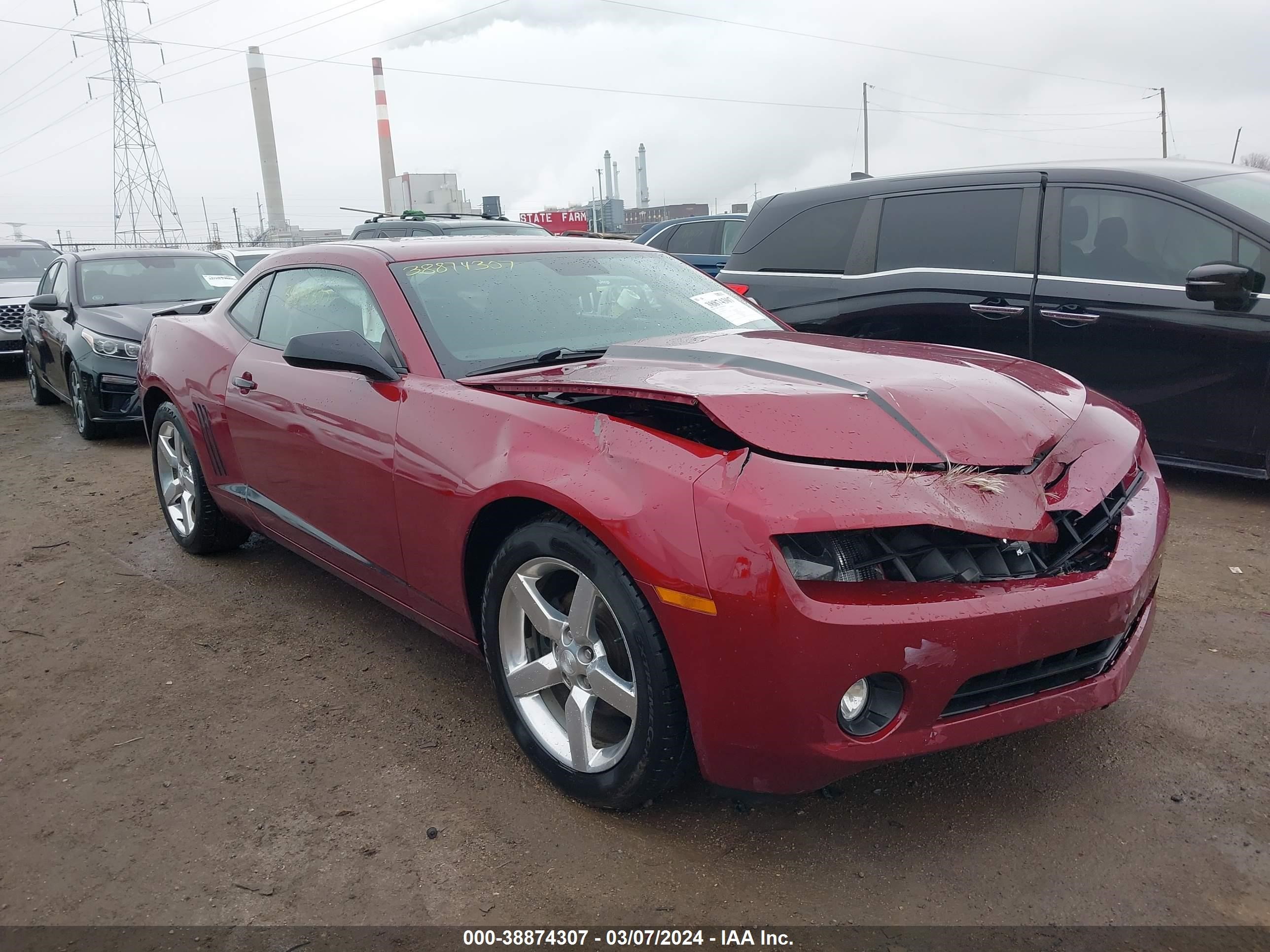 CHEVROLET CAMARO 2011 2g1fb1ed1b9129436