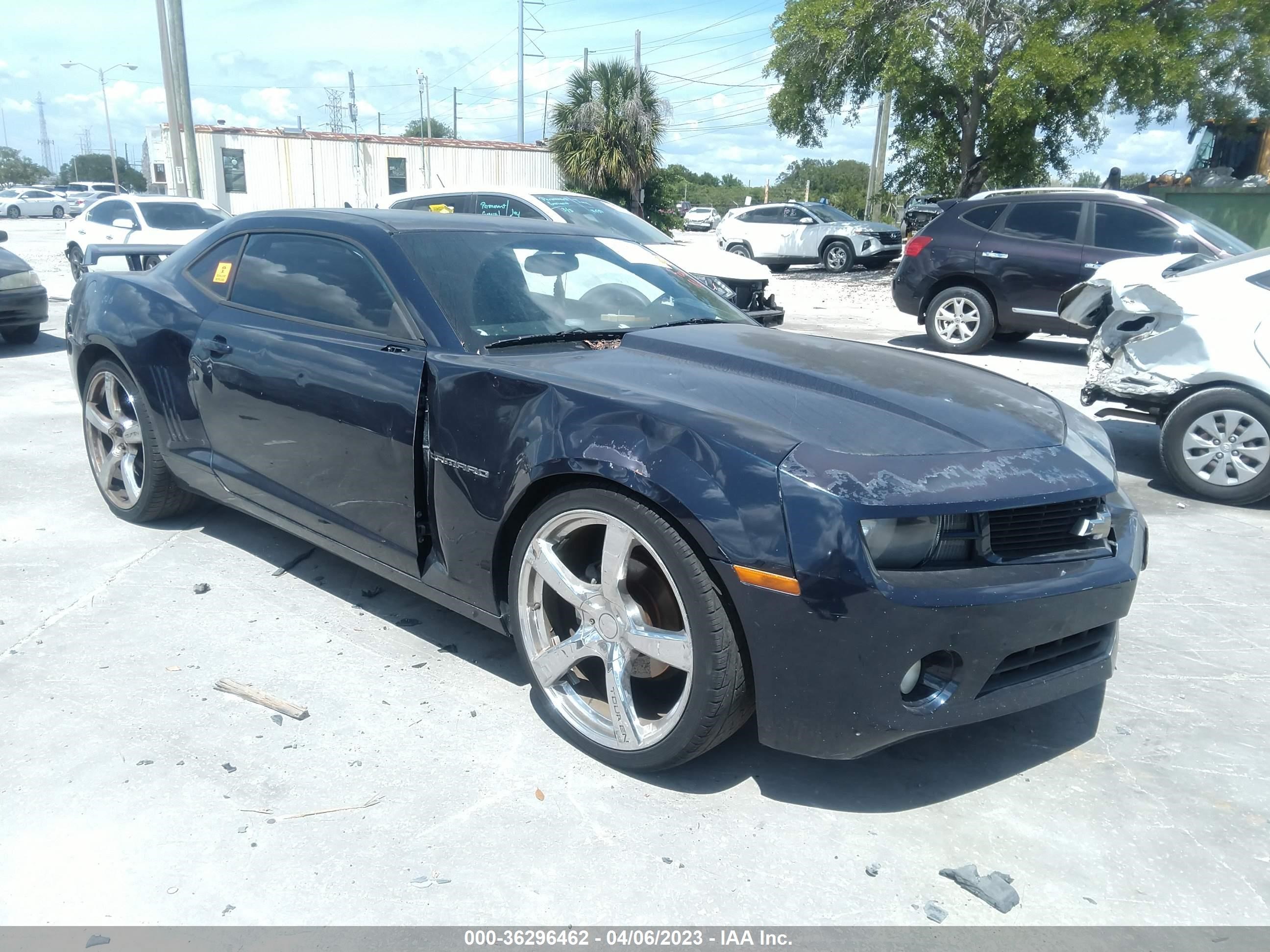 CHEVROLET CAMARO 2011 2g1fb1ed5b9169969