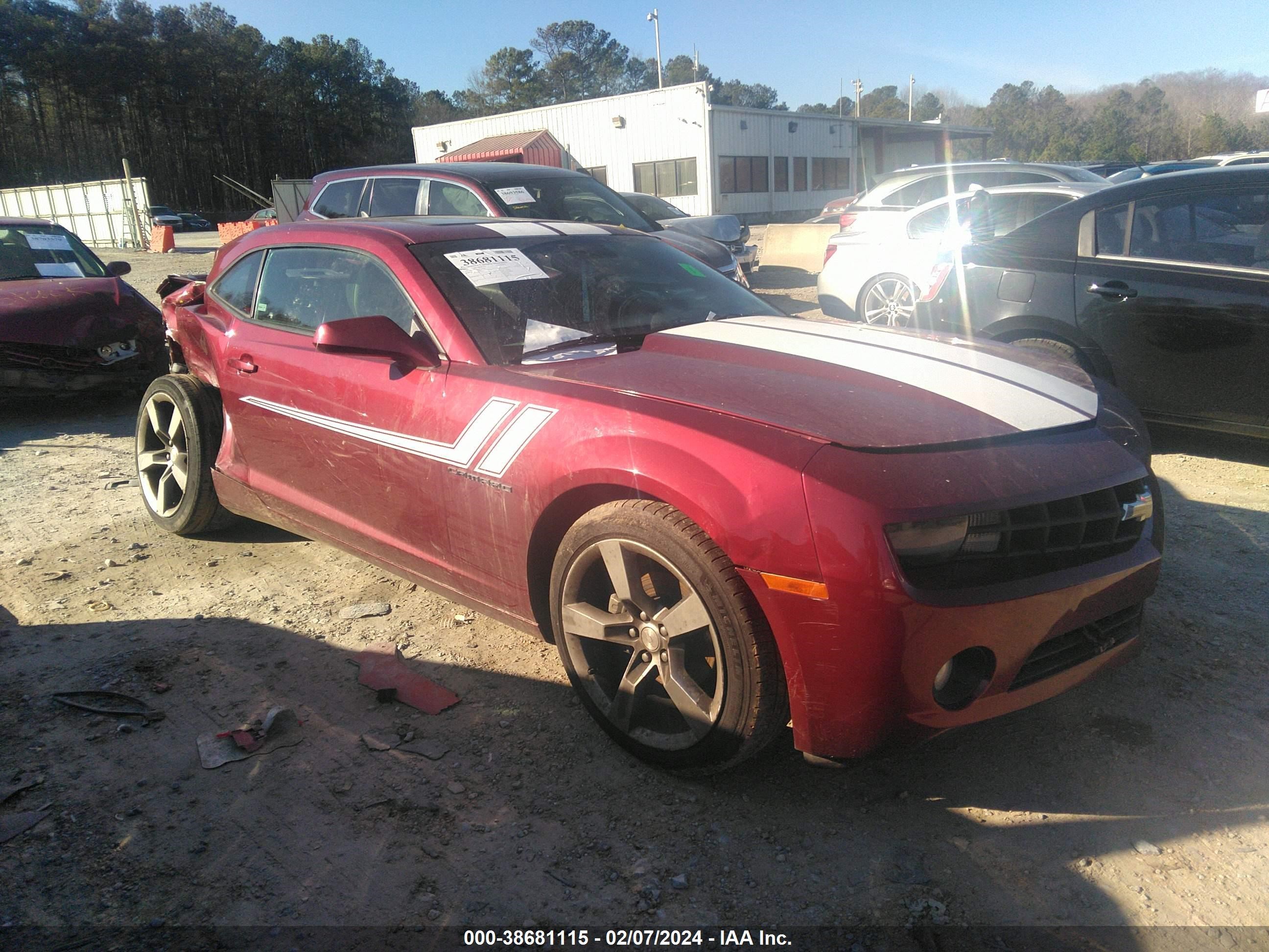 CHEVROLET CAMARO 2011 2g1fb1ed7b9127948