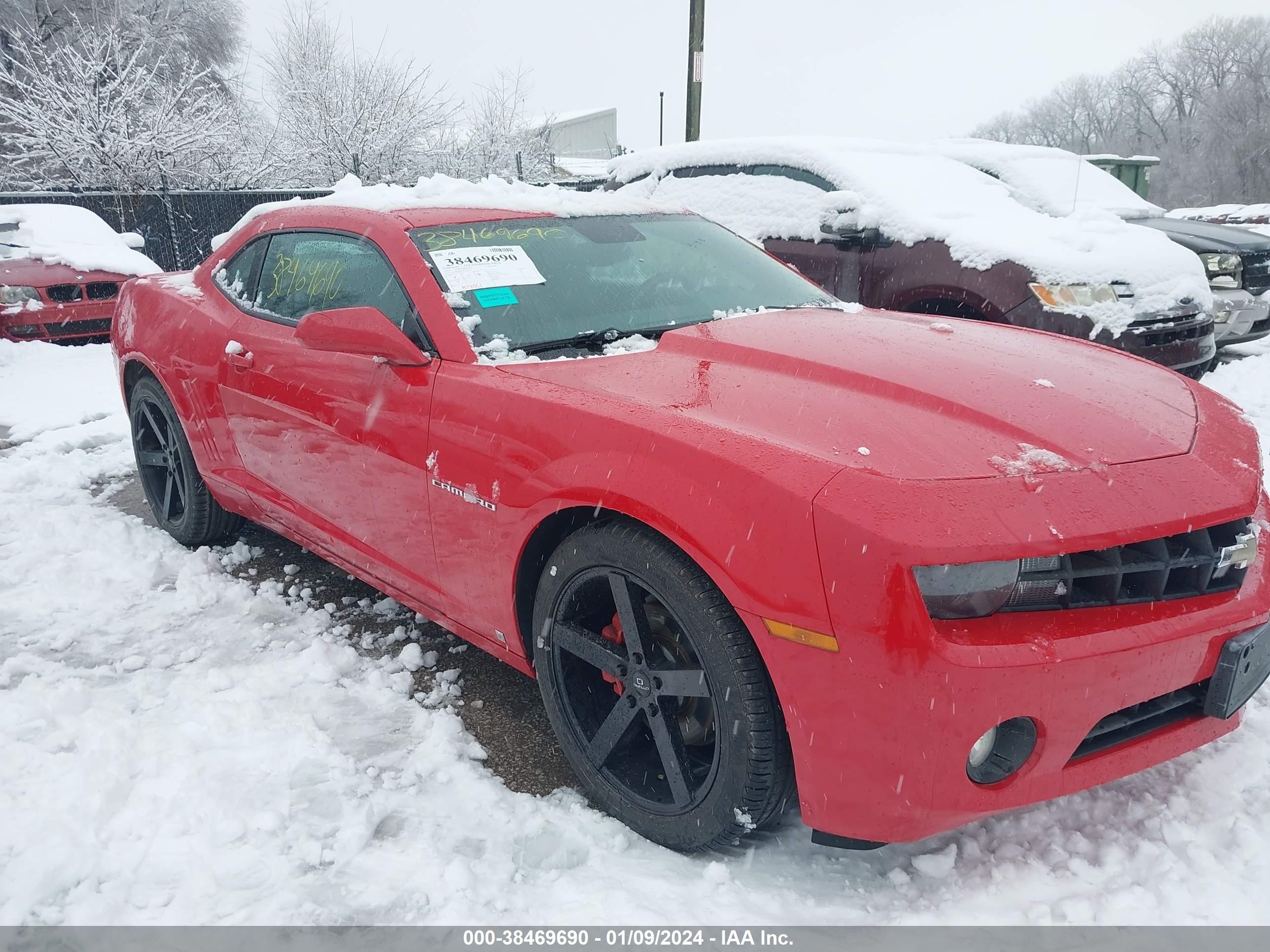 CHEVROLET CAMARO 2010 2g1fb1ev9a9100290