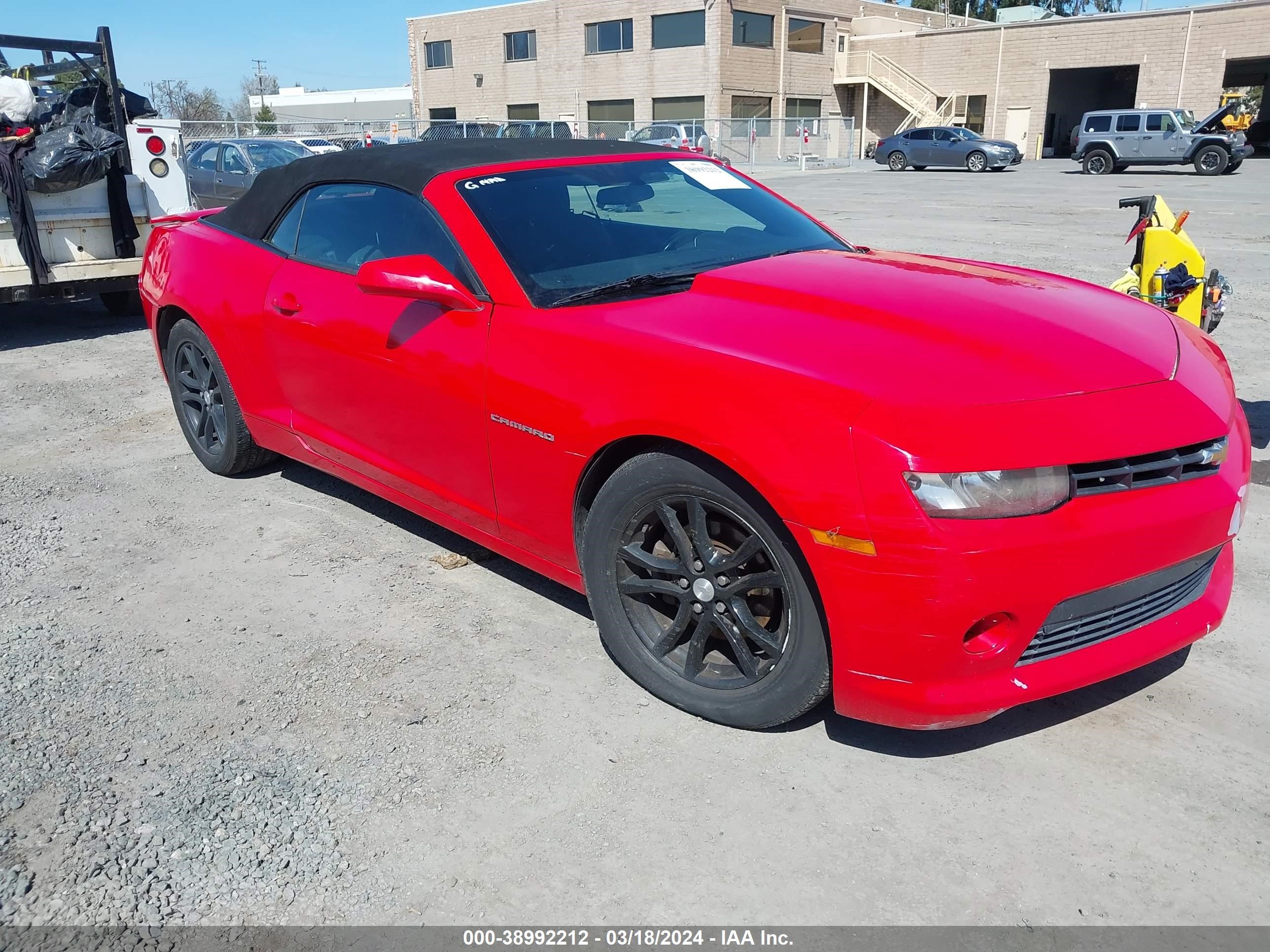 CHEVROLET CAMARO 2014 2g1fb3d30e9271317