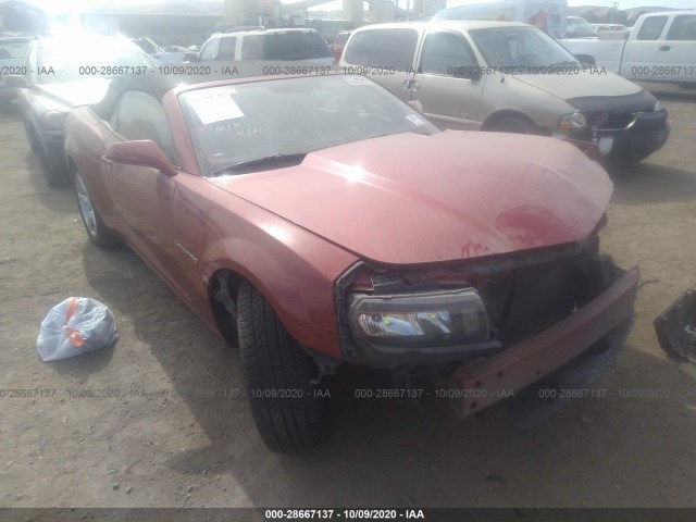 CHEVROLET CAMARO 2014 2g1fb3d33e9150541