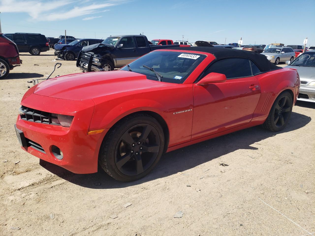 CHEVROLET CAMARO 2012 2g1fb3d34c9170875