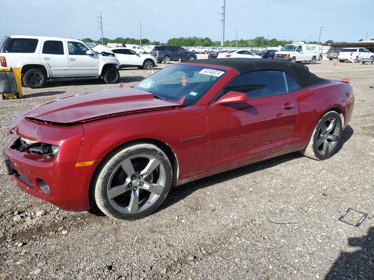 CHEVROLET CAMARO 2012 2g1fb3d34c9203406