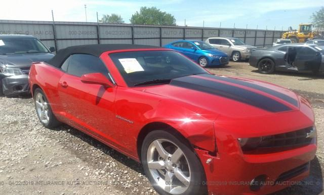 CHEVROLET CAMARO 2012 2g1fb3d35c9174725