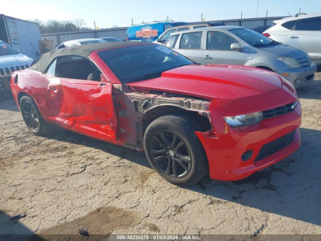 CHEVROLET CAMARO 2014 2g1fb3d36e9143633