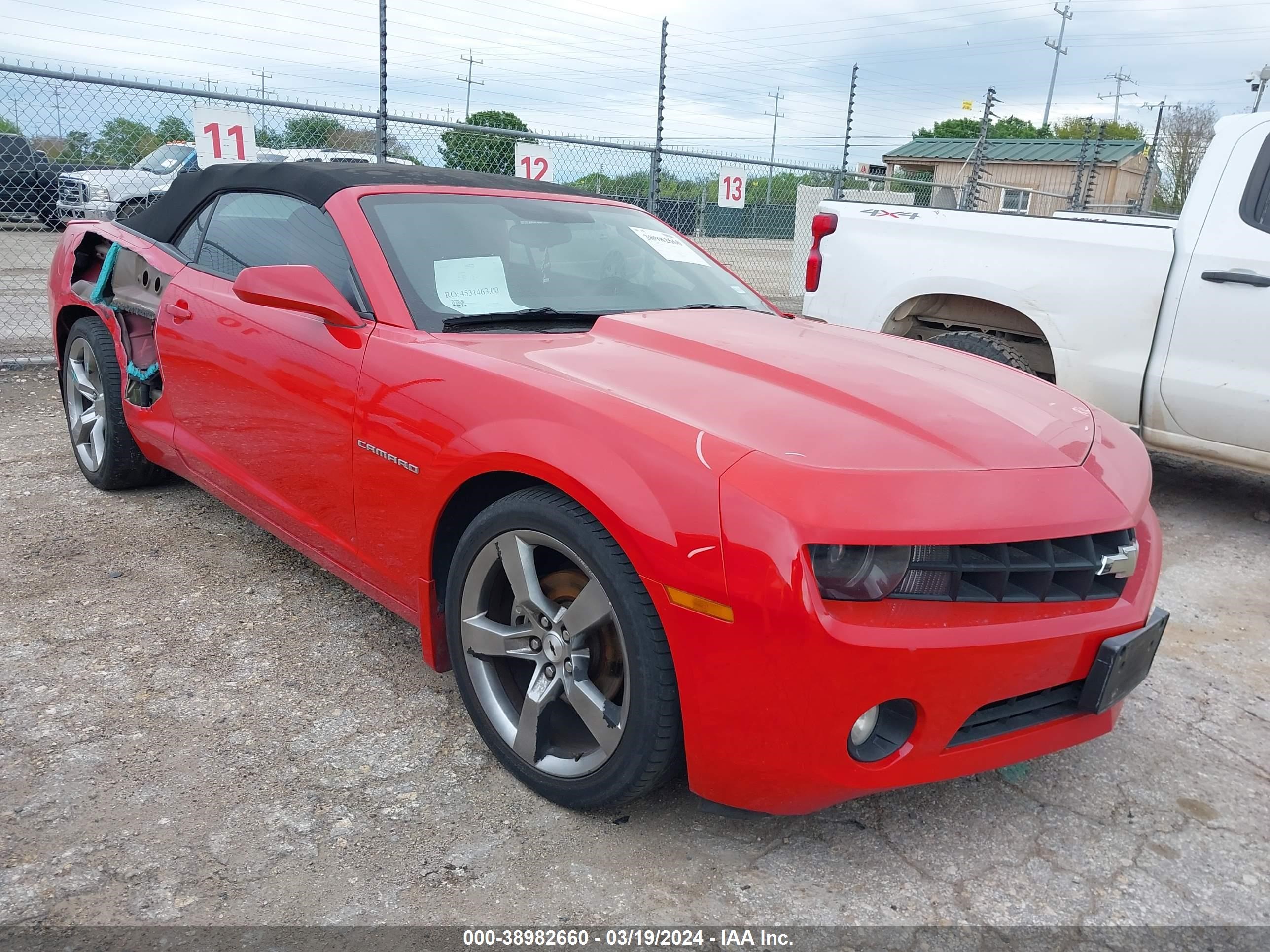 CHEVROLET CAMARO 2011 2g1fb3dd1b9201393