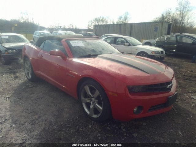 CHEVROLET CAMARO 2011 2g1fb3ddxb9210495