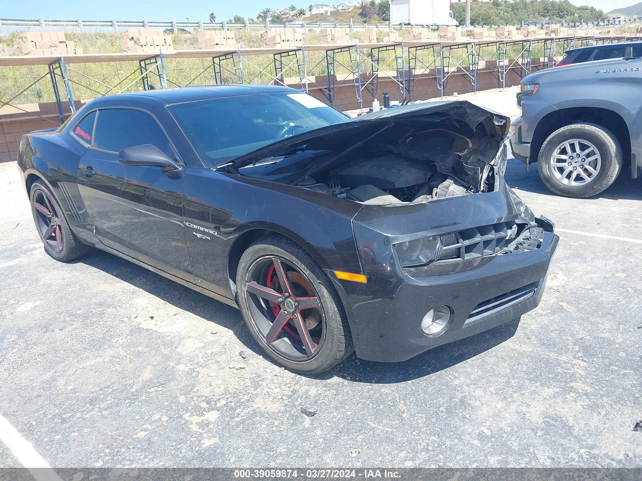 CHEVROLET CAMARO 2012 2g1fc1e33c9165022