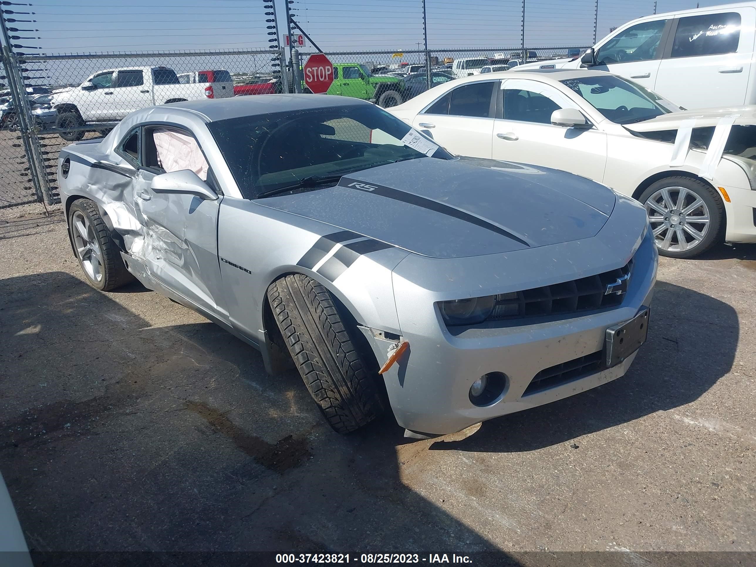 CHEVROLET CAMARO 2013 2g1fc1e33d9235474