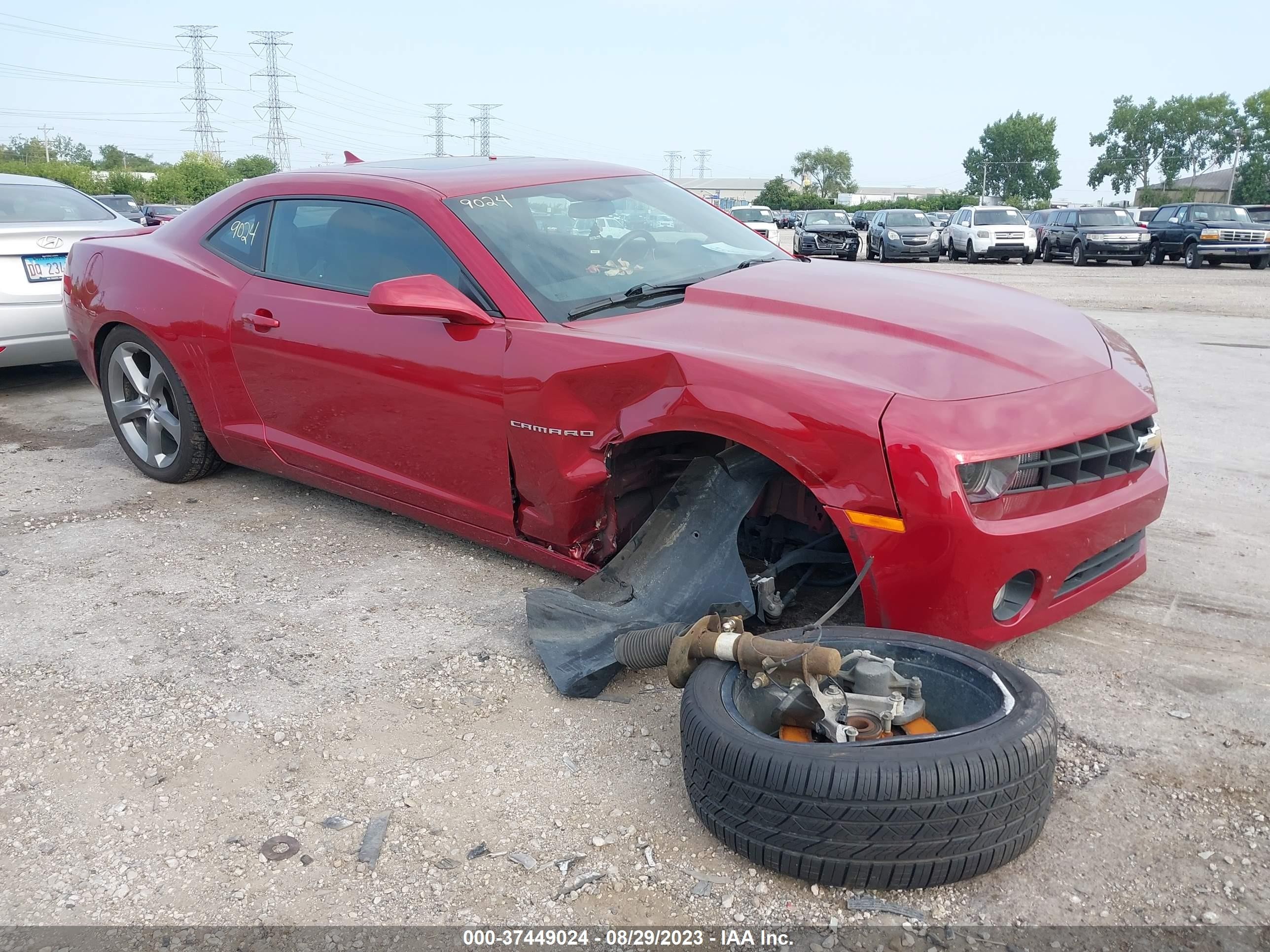 CHEVROLET CAMARO 2013 2g1fc1e34d9178461