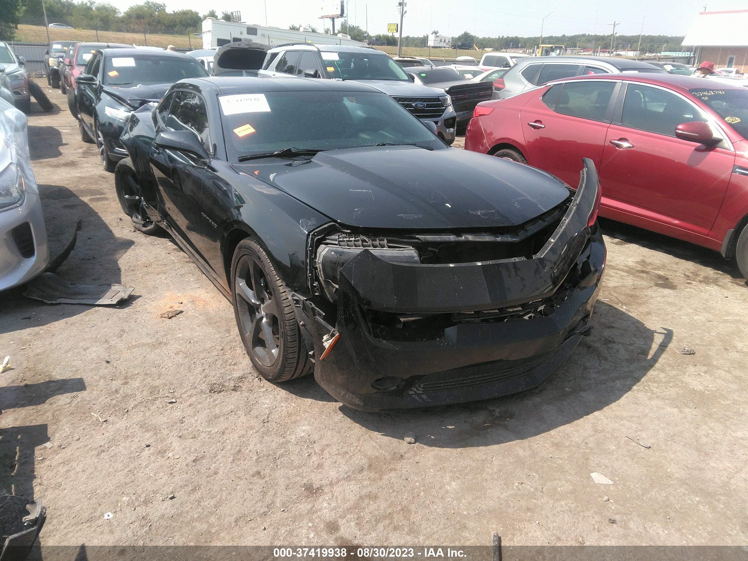 CHEVROLET CAMARO 2014 2g1fc1e34e9221780