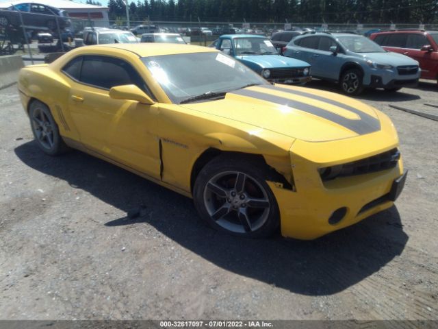 CHEVROLET CAMARO 2012 2g1fc1e38c9207281