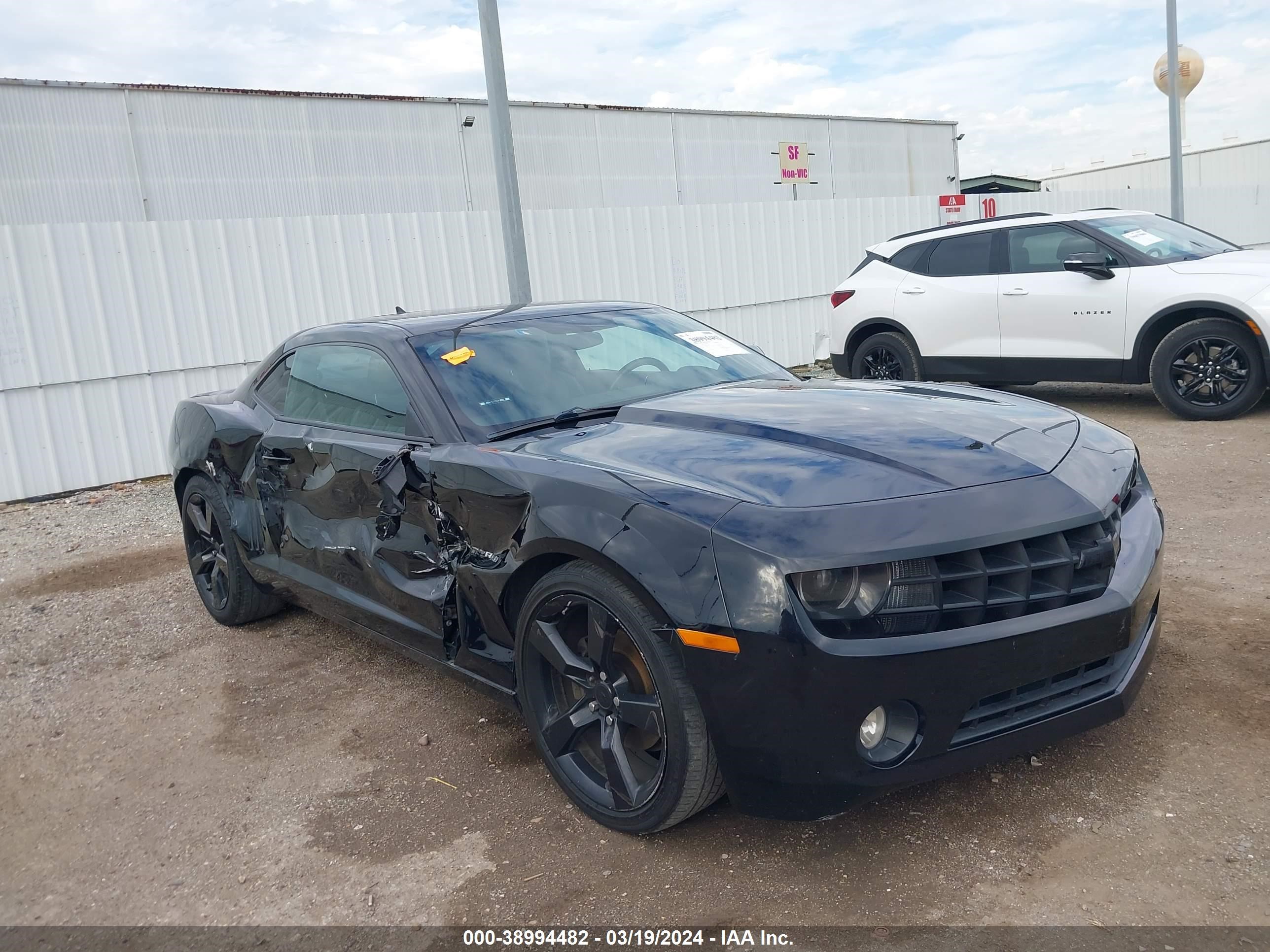 CHEVROLET CAMARO 2013 2g1fc1e3xd9128308