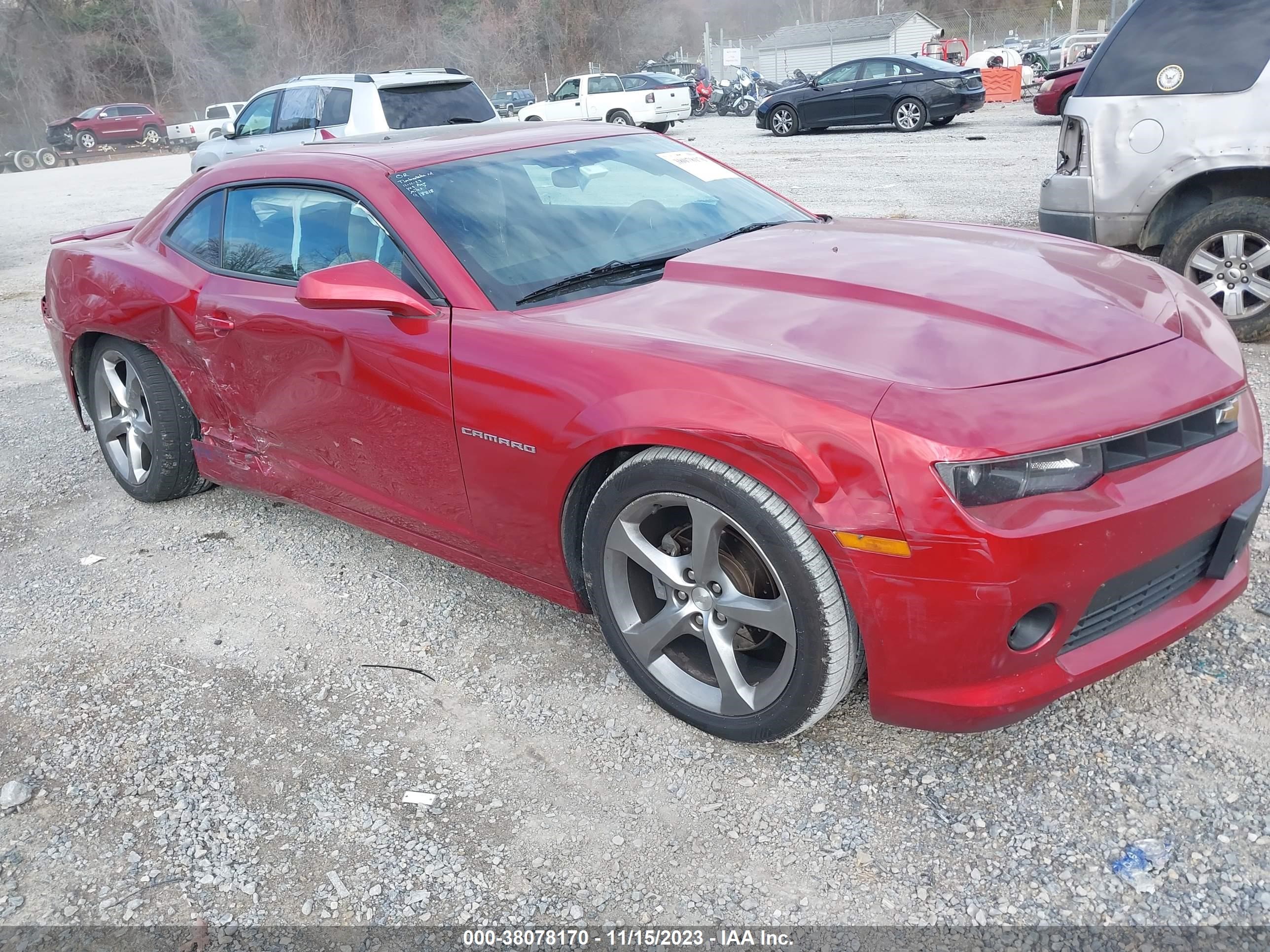 CHEVROLET CAMARO 2014 2g1fc1e3xe9181818