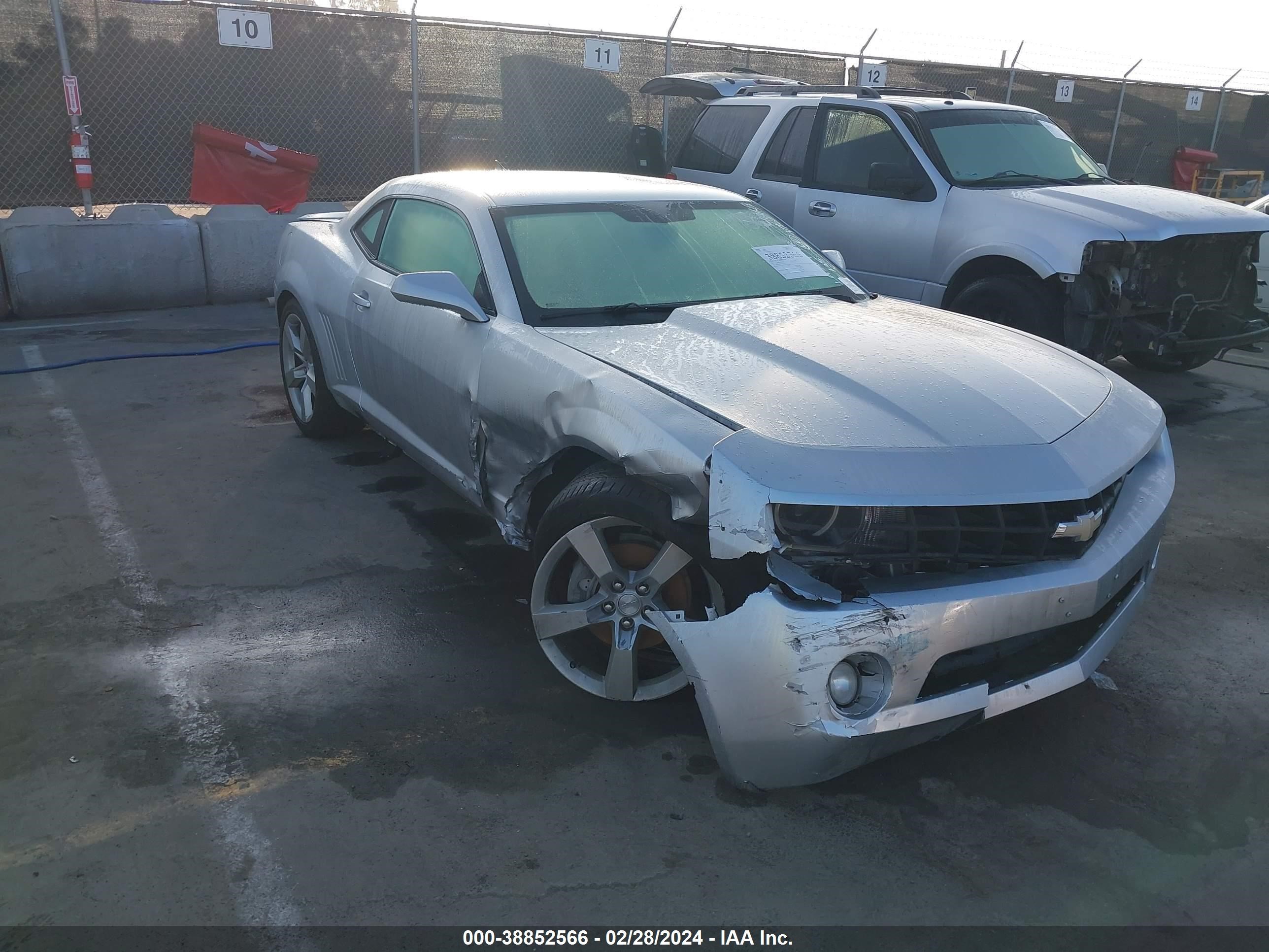 CHEVROLET CAMARO 2011 2g1fc1ed2b9213214