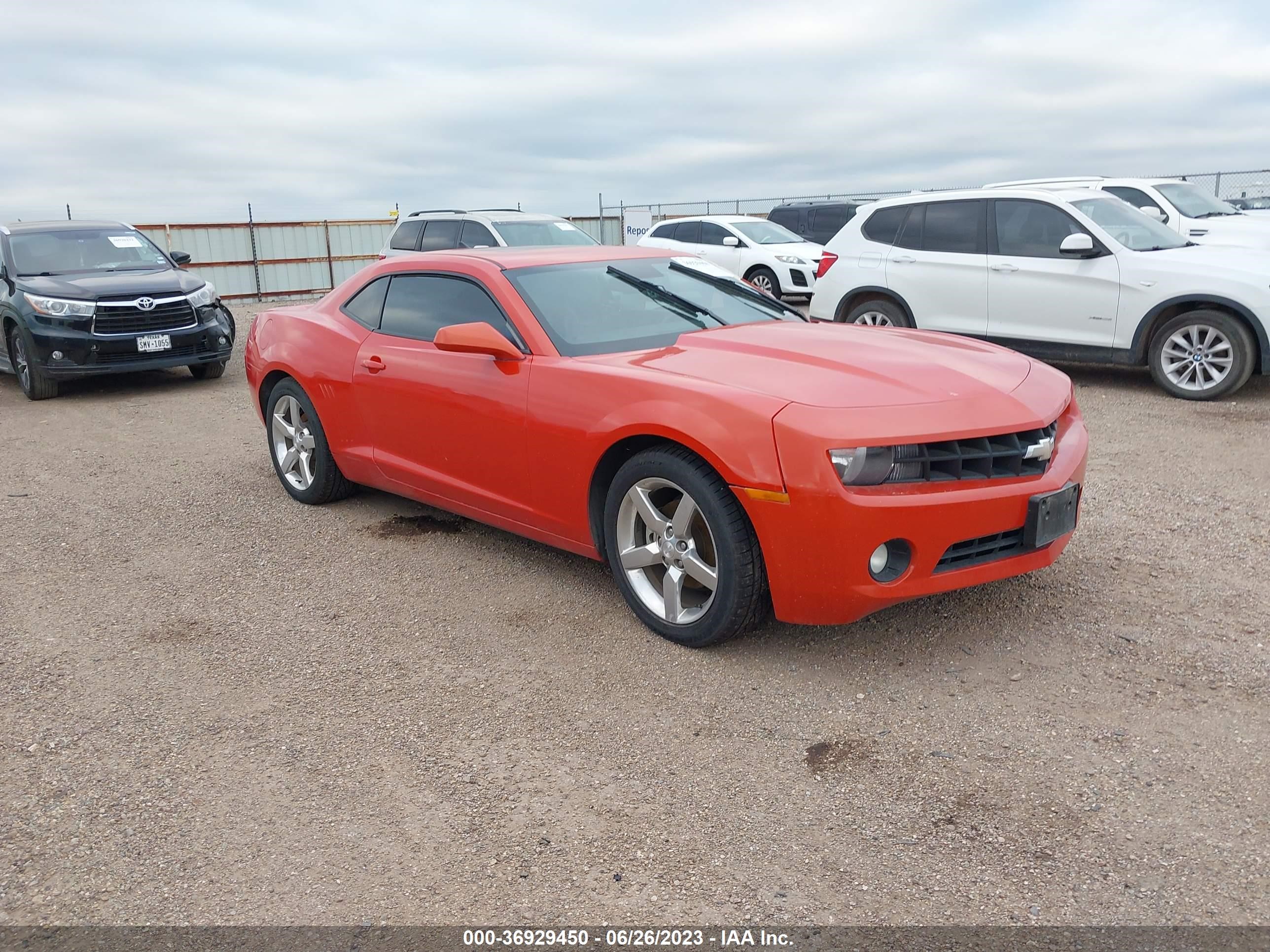 CHEVROLET CAMARO 2011 2g1fc1ed4b9183648