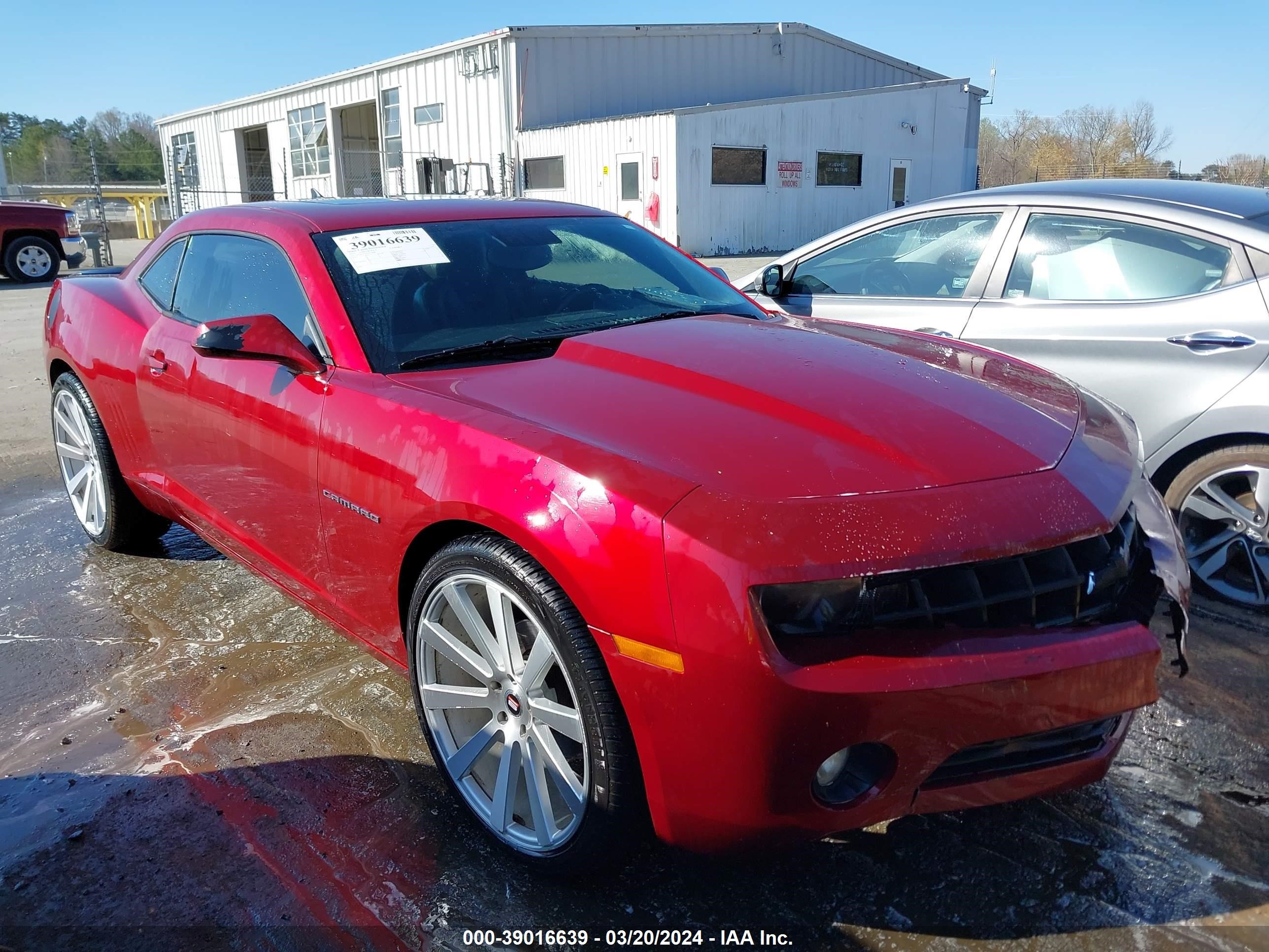 CHEVROLET CAMARO 2010 2g1fc1ev0a9154008