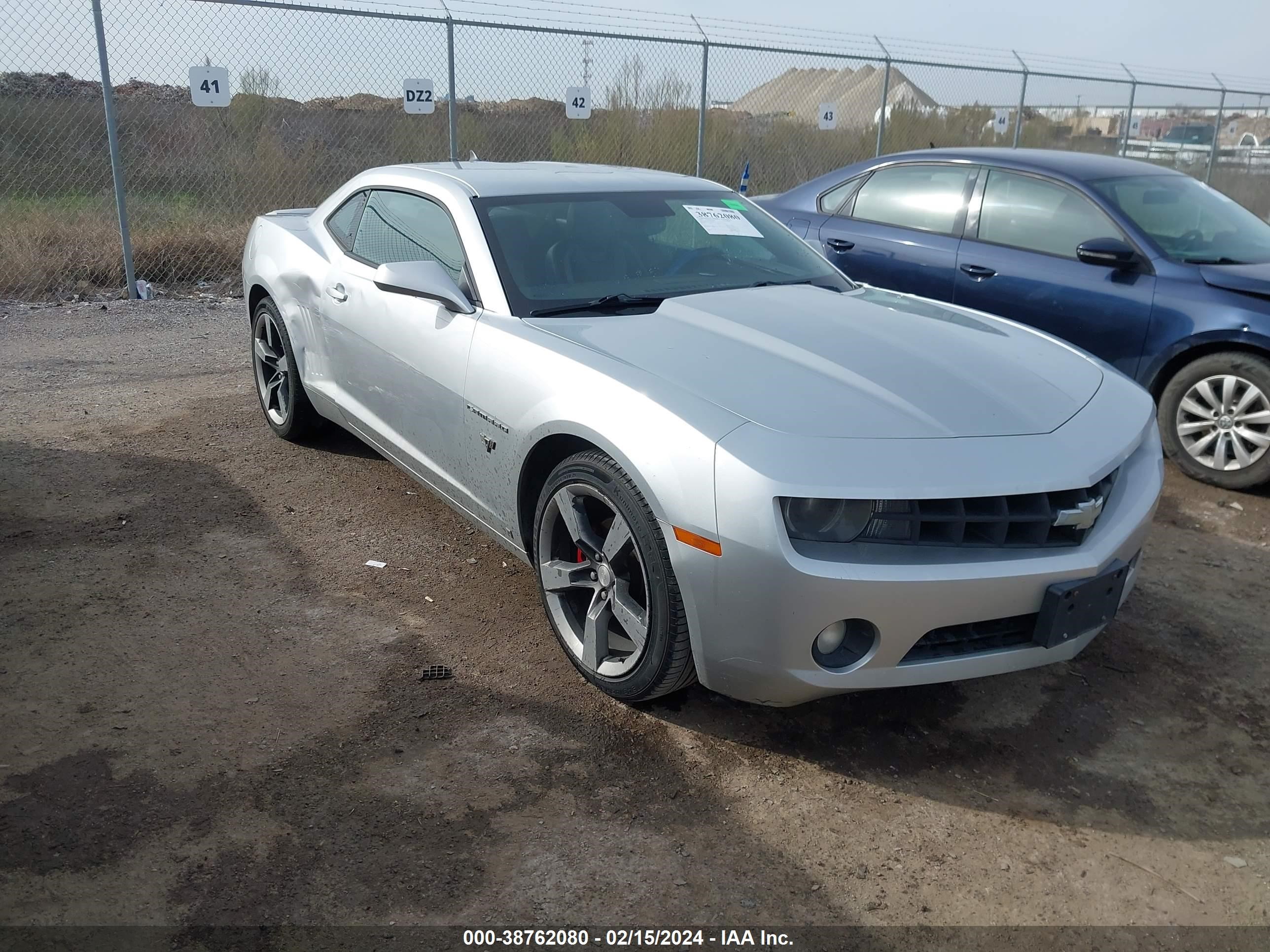 CHEVROLET CAMARO 2010 2g1fc1ev7a9100396