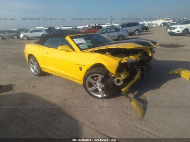 CHEVROLET CAMARO 2012 2g1fc3d30c9107401