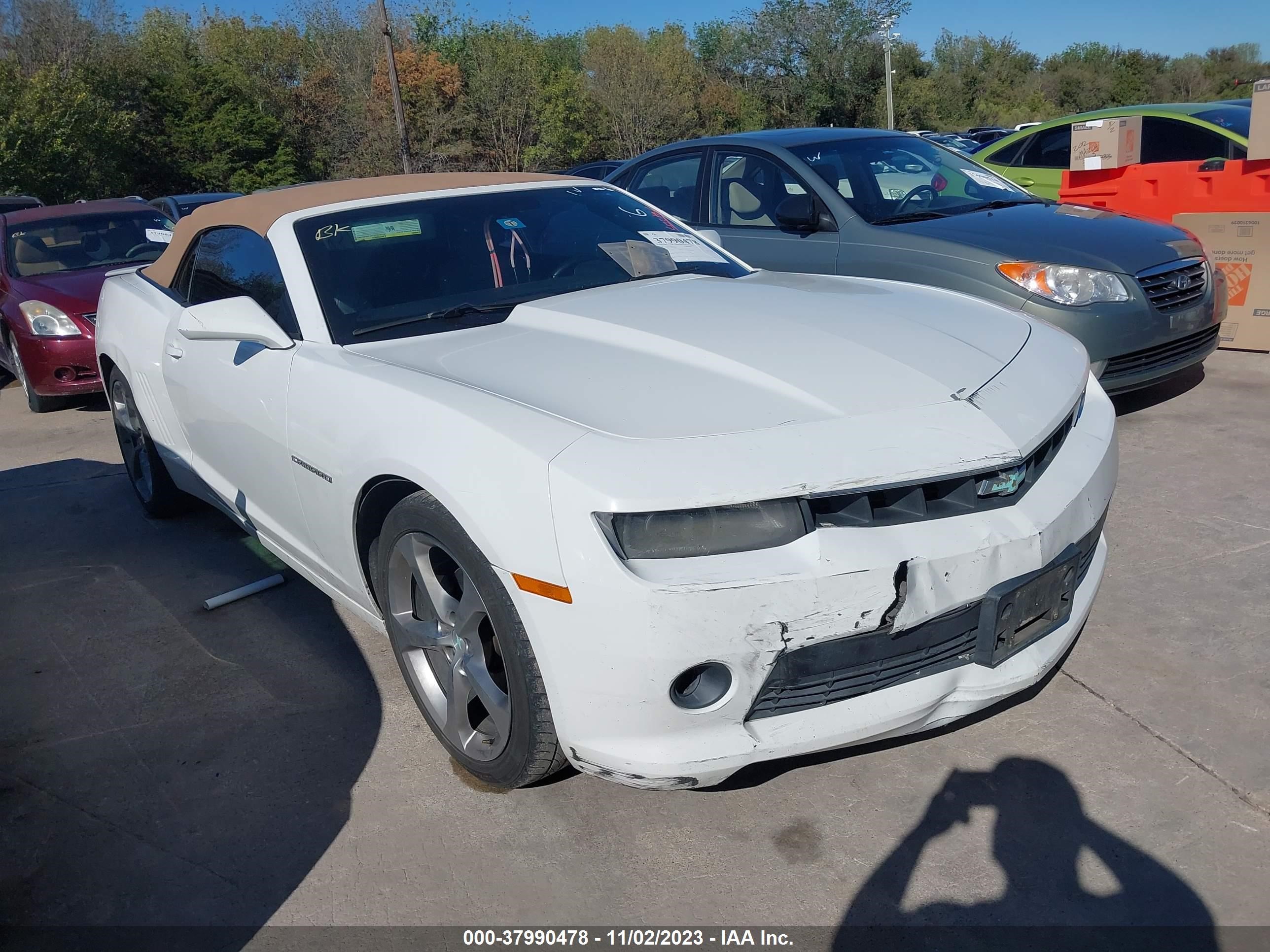 CHEVROLET CAMARO 2014 2g1fc3d31e9174656