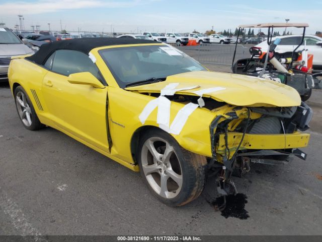 CHEVROLET CAMARO 2014 2g1fc3d32e9145389