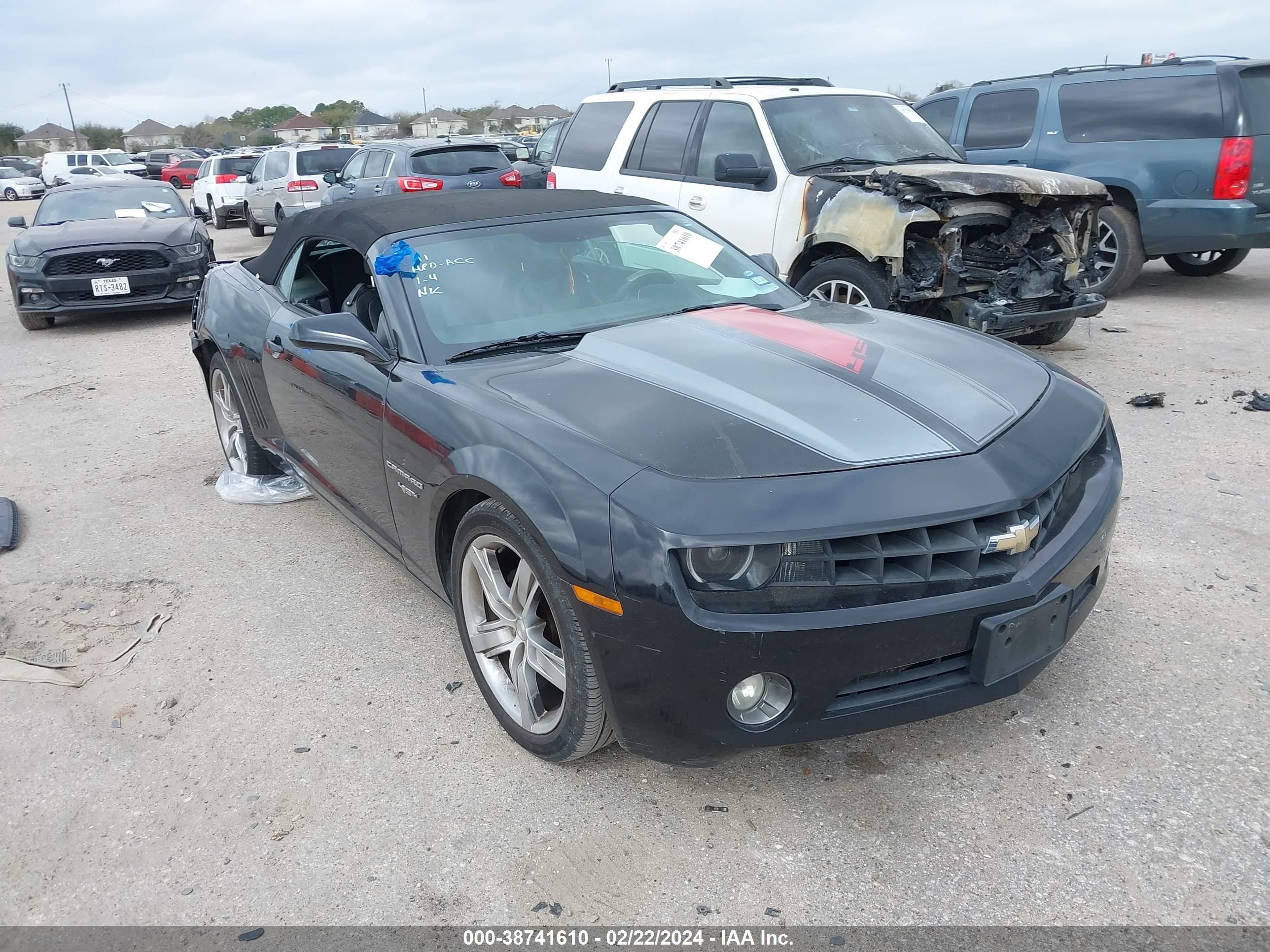 CHEVROLET CAMARO 2012 2g1fc3d33c9192668