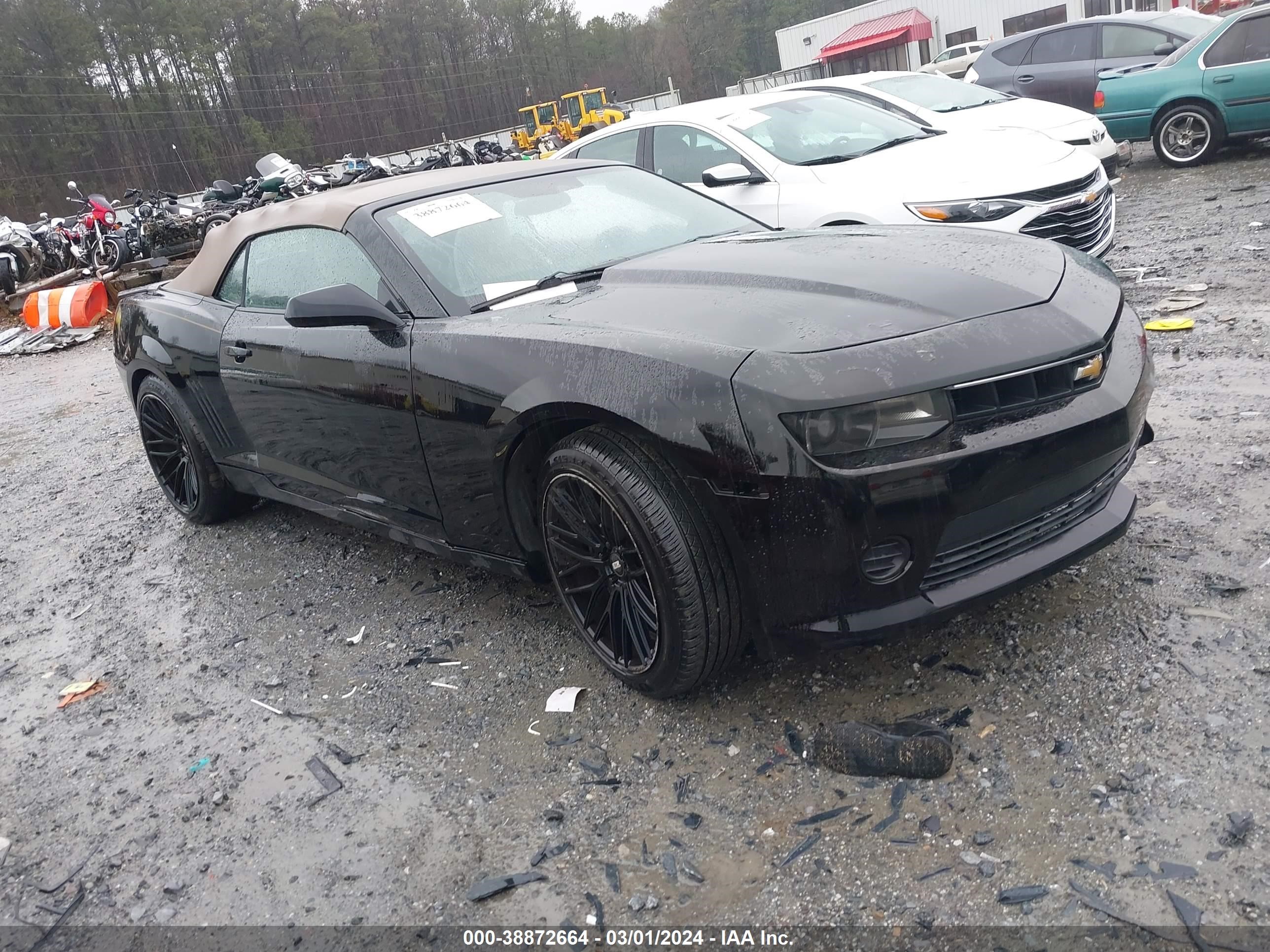 CHEVROLET CAMARO 2014 2g1fc3d35e9172618