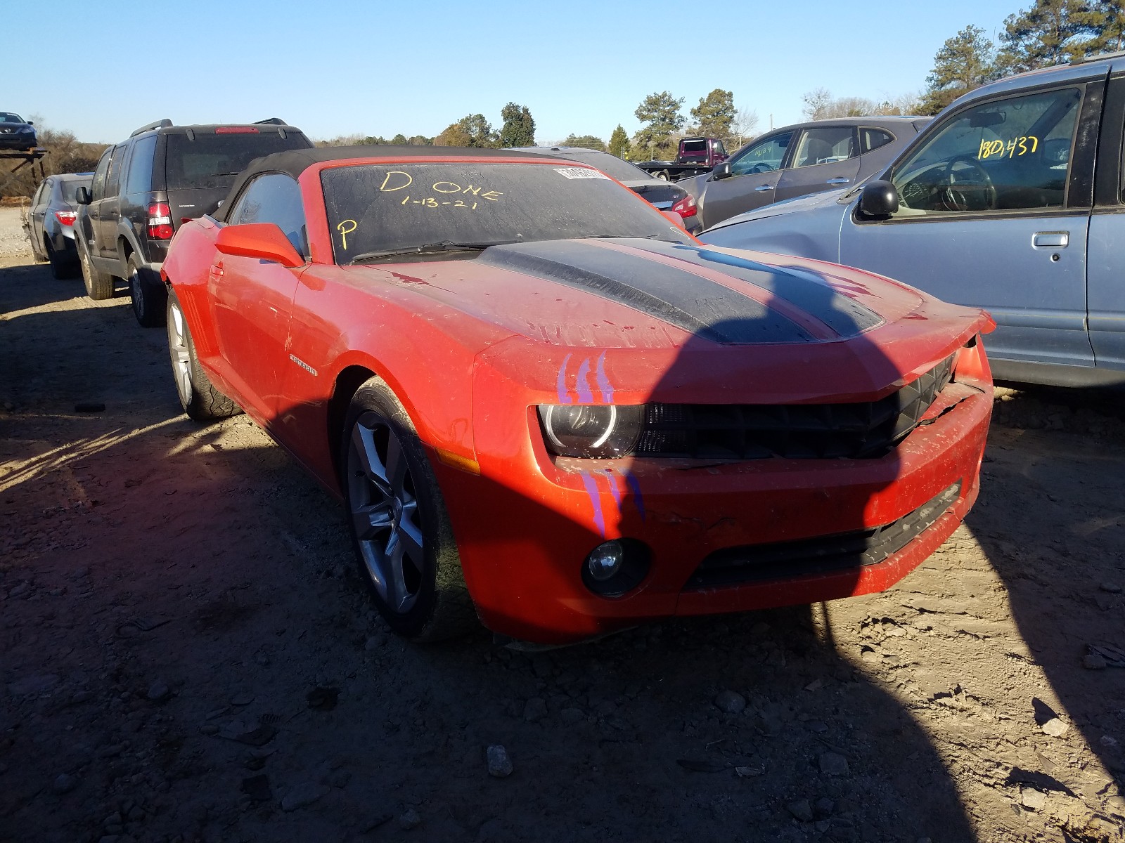 CHEVROLET CAMARO LT 2013 2g1fc3d36d9178488