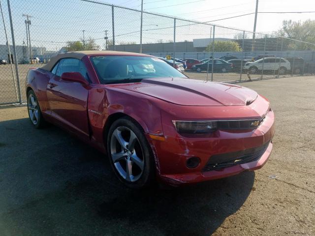 CHEVROLET CAMARO LT 2014 2g1fc3d37e9193857