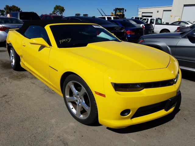 CHEVROLET CAMARO LT 2014 2g1fc3d37e9292789