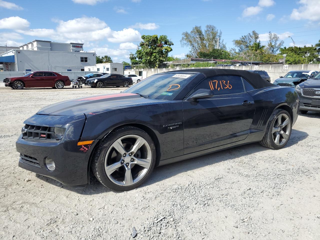 CHEVROLET CAMARO 2012 2g1fc3d3xc9159120