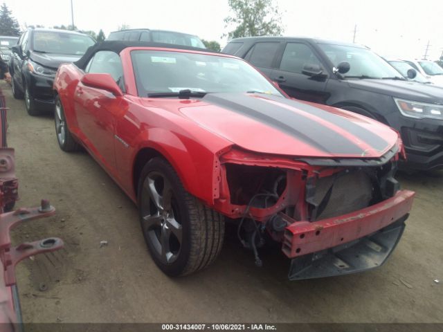 CHEVROLET CAMARO 2013 2g1fc3d3xd9161080