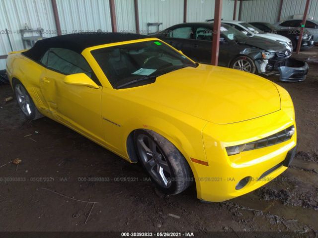 CHEVROLET CAMARO 2011 2g1fc3dd1b9199707