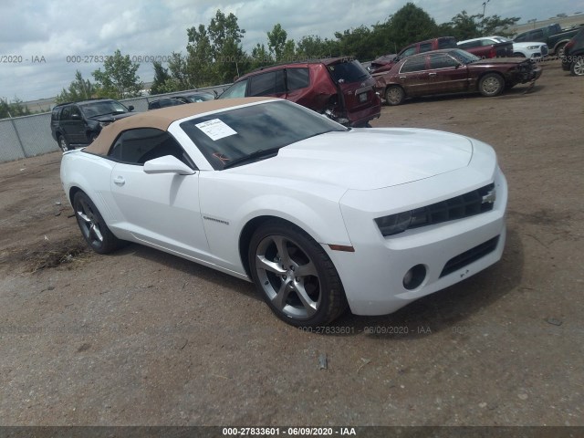 CHEVROLET CAMARO 2011 2g1fc3dd8b9172598