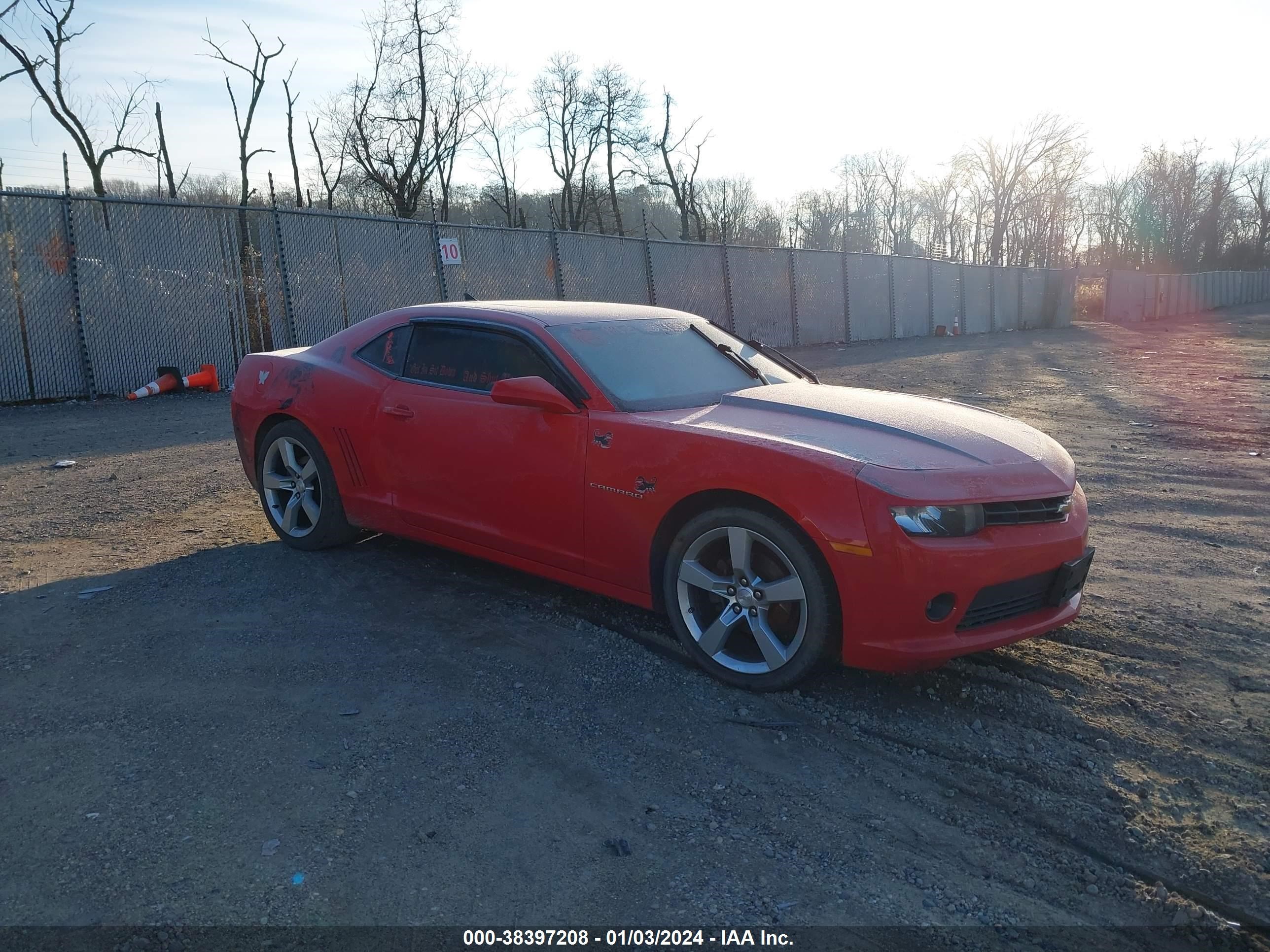 CHEVROLET CAMARO 2015 2g1fd1e37f9311679