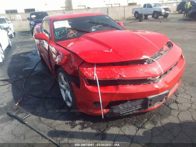 CHEVROLET CAMARO 2015 2g1fd1e38f9197885