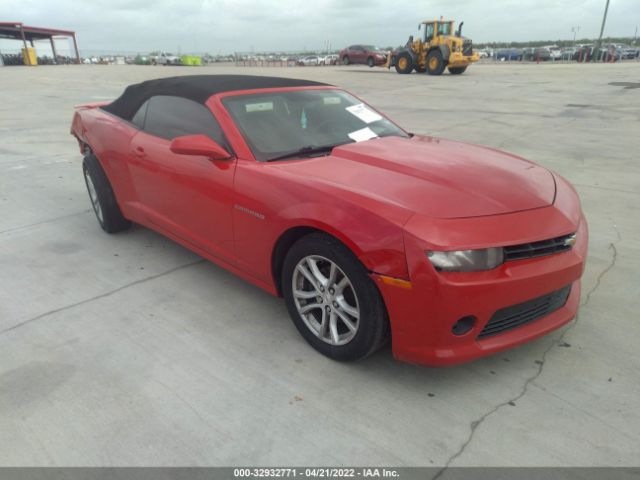 CHEVROLET CAMARO 2015 2g1fd3d31f9106730