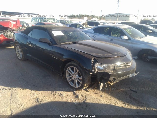 CHEVROLET CAMARO 2015 2g1fd3d31f9249242