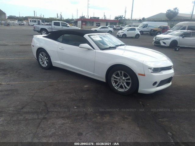 CHEVROLET CAMARO 2015 2g1fd3d31f9272830