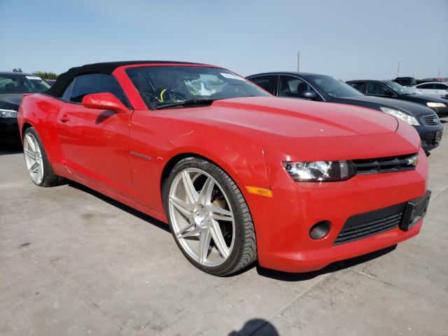 CHEVROLET CAMARO LT 2015 2g1fd3d31f9286114