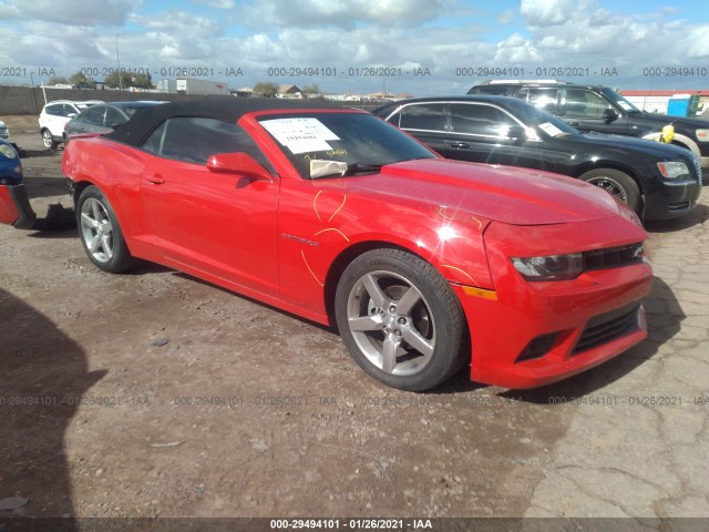 CHEVROLET CAMARO 2015 2g1fd3d31f9297663