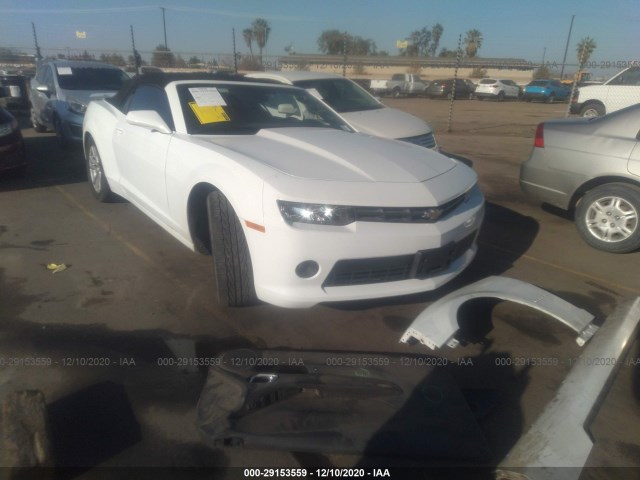 CHEVROLET CAMARO 2015 2g1fd3d32f9266129