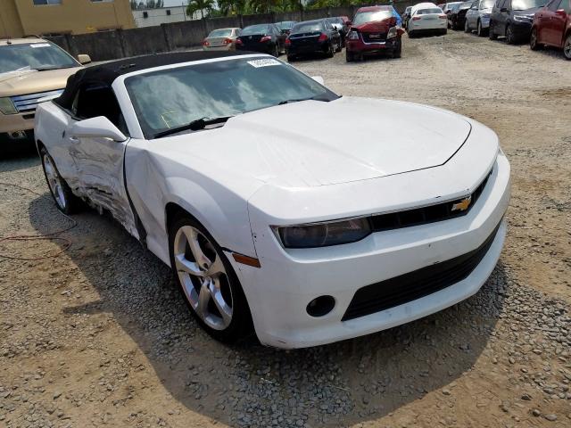 CHEVROLET CAMARO LT 2015 2g1fd3d32f9268950