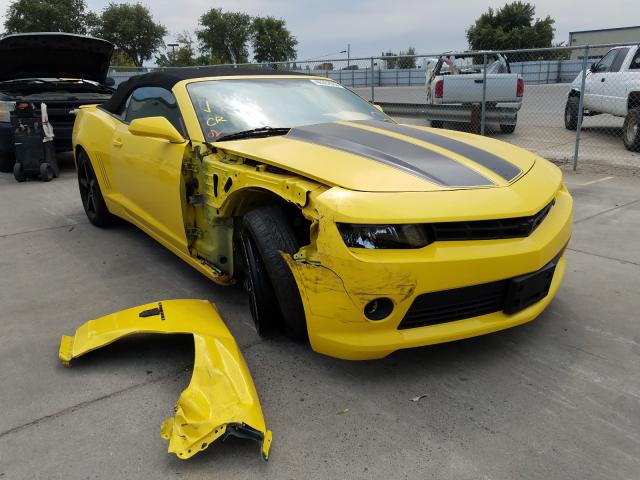 CHEVROLET CAMARO LT 2015 2g1fd3d34f9224075